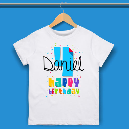 Birthday T-shirt for Boys