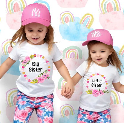 Big Sister, Little Sister T-shirt for Girls