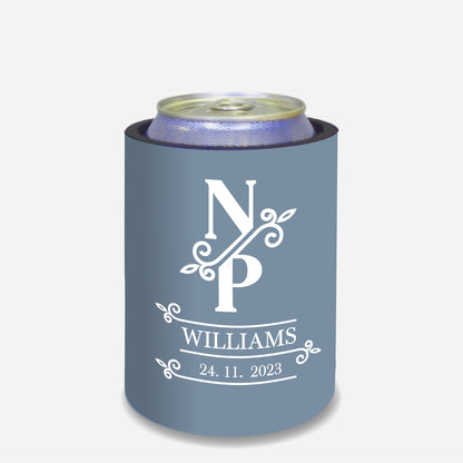 Personalized Wedding Stubby Holders. - #81 - Quantity 20 - FREE SHIPPING.