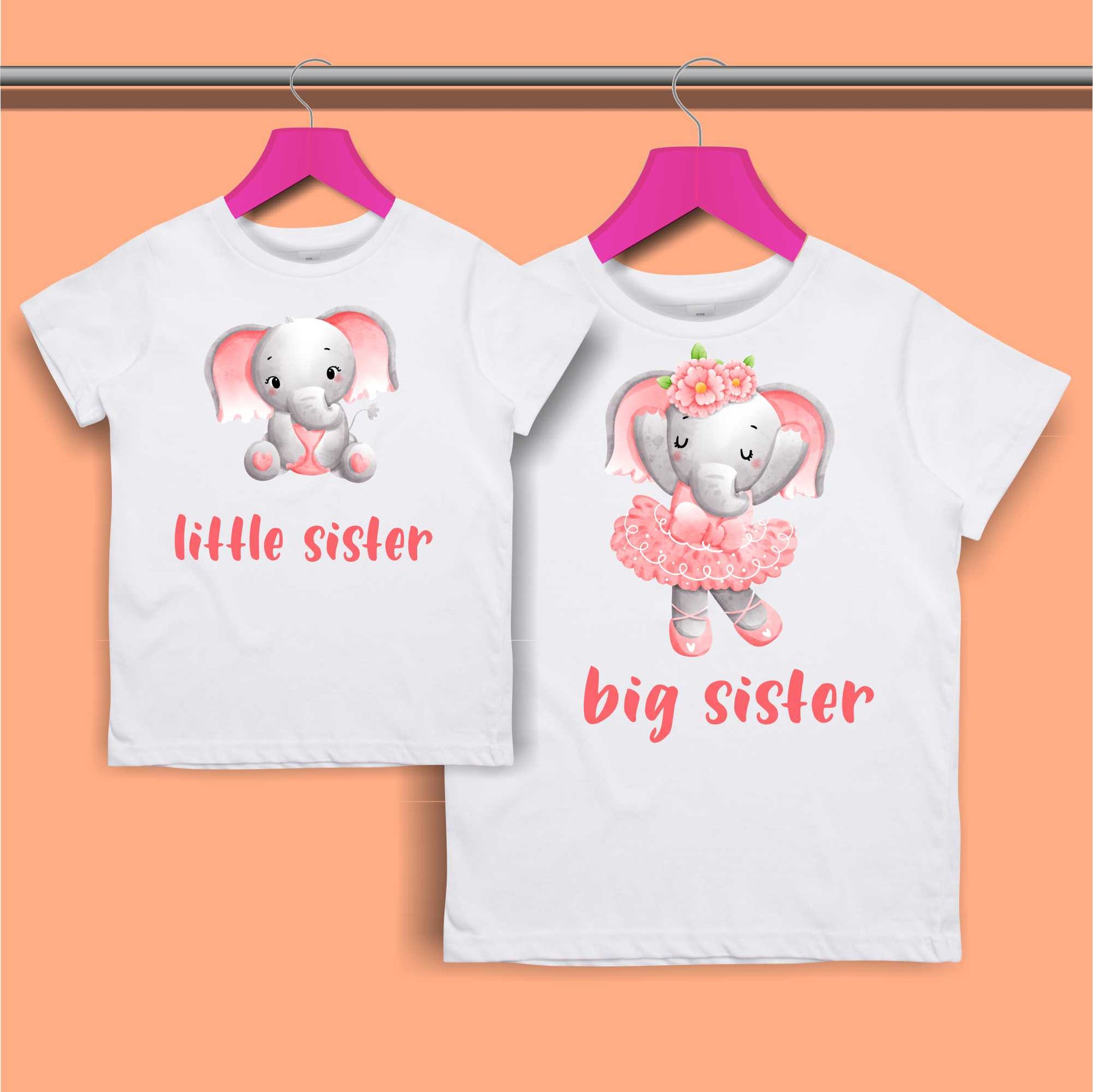 Big Sister, Little Sister T-shirt for Girls