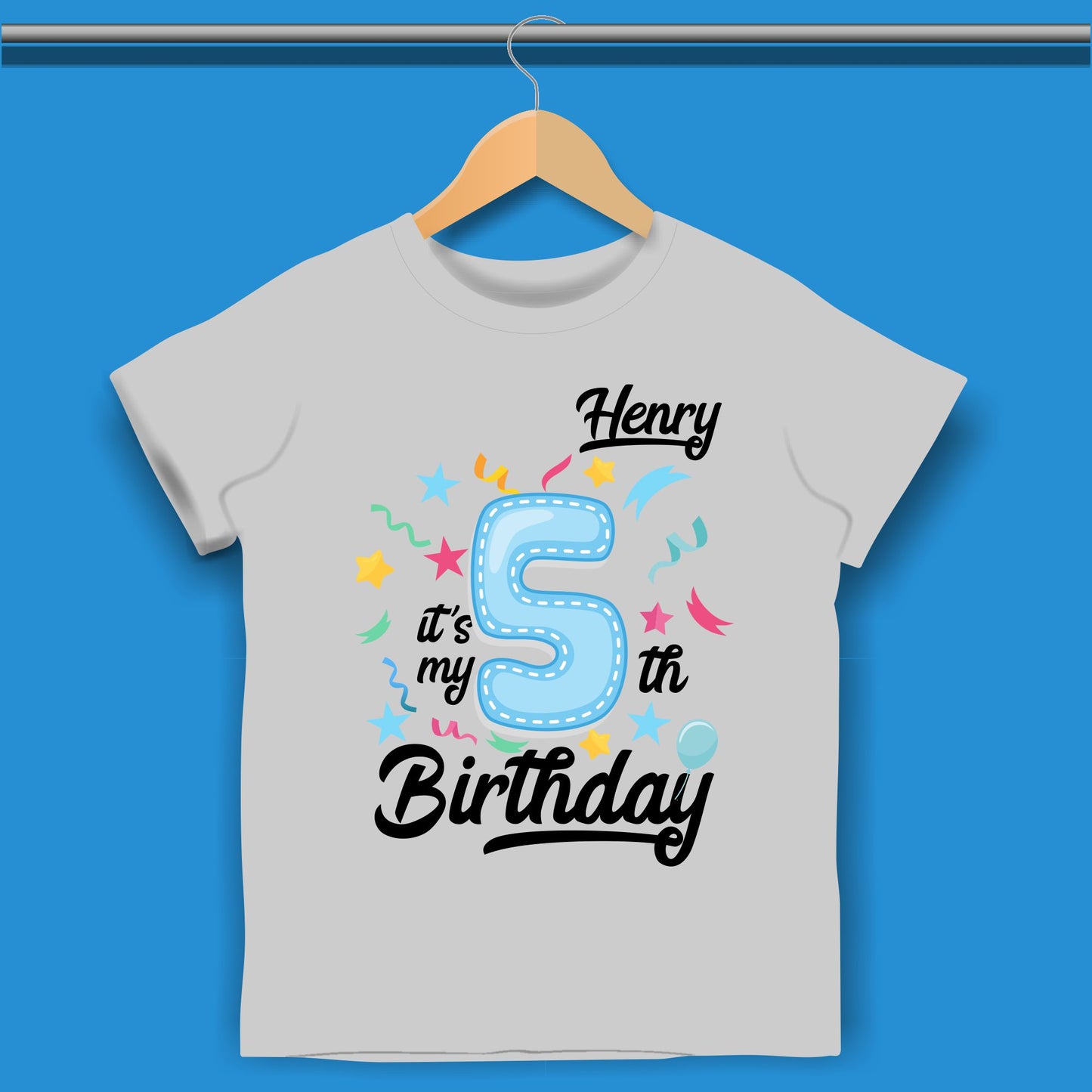 Birthday T-shirt for Boys