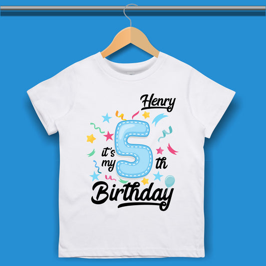 Birthday T-shirt for Boys