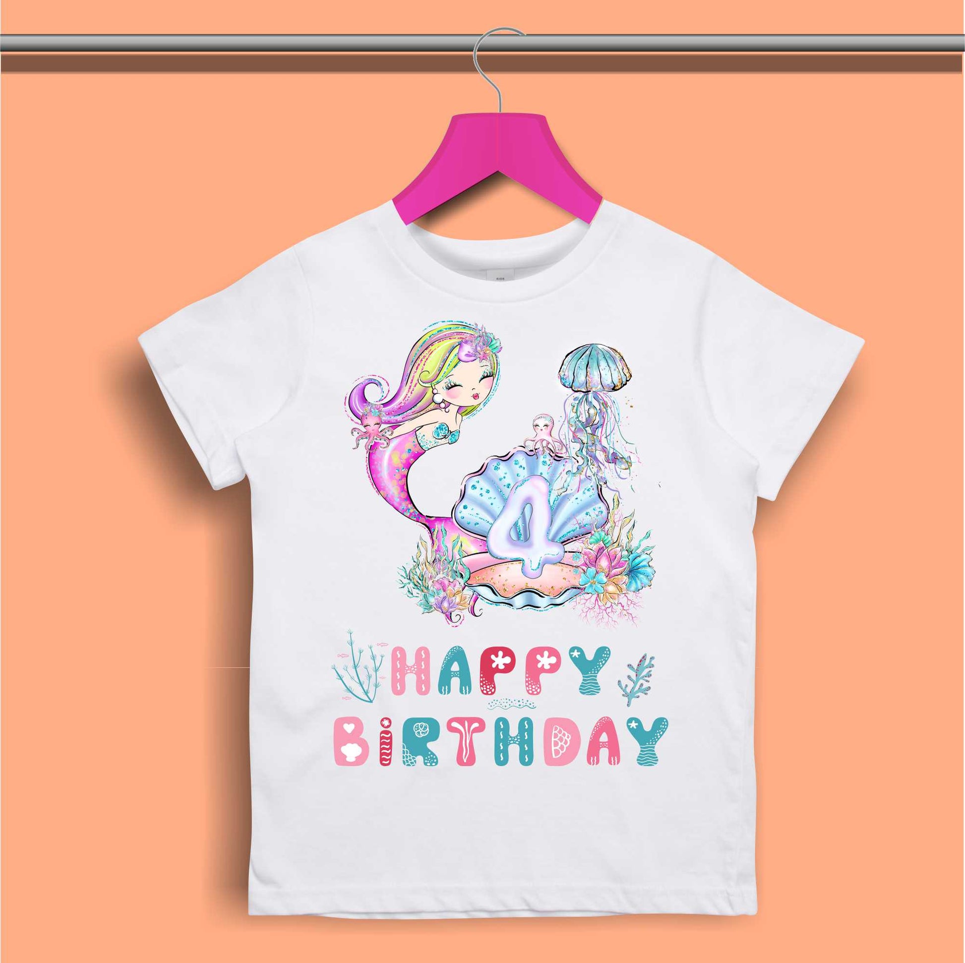 Birthday T-shirt for Girls