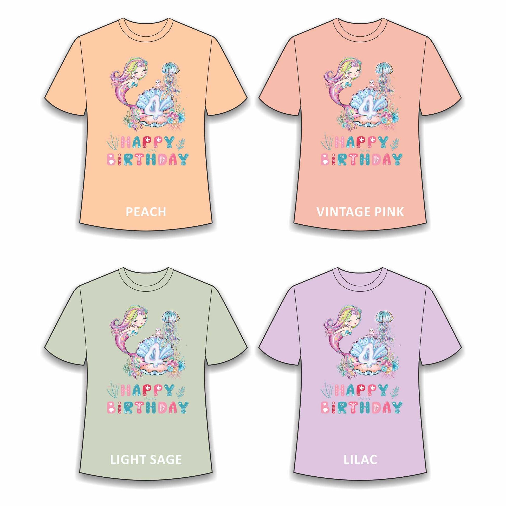 Birthday T-shirt for Girls