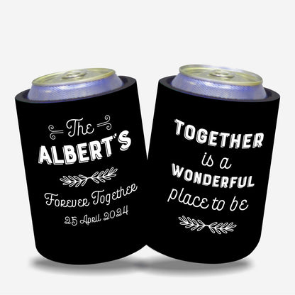 Personalized Stubby Holders Wedding 