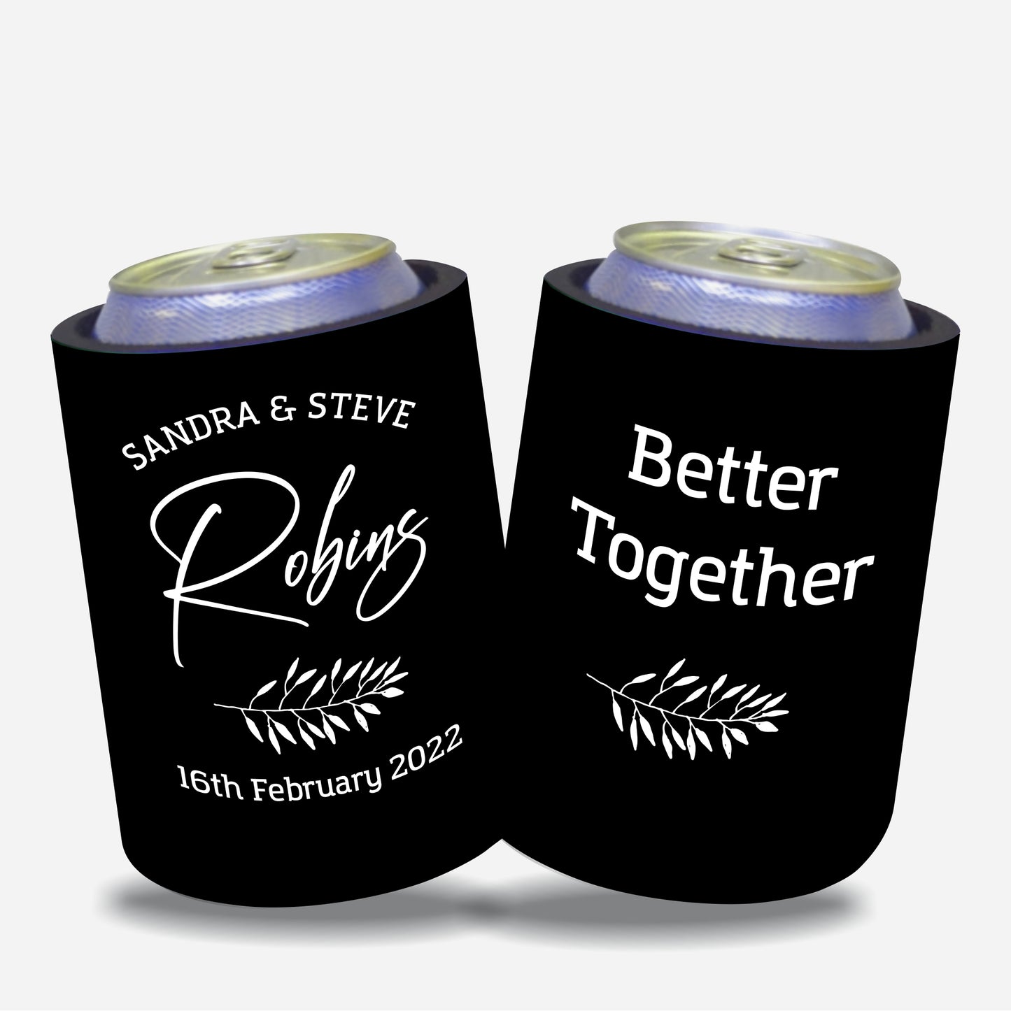 Personalised Stubby Holder Wedding 