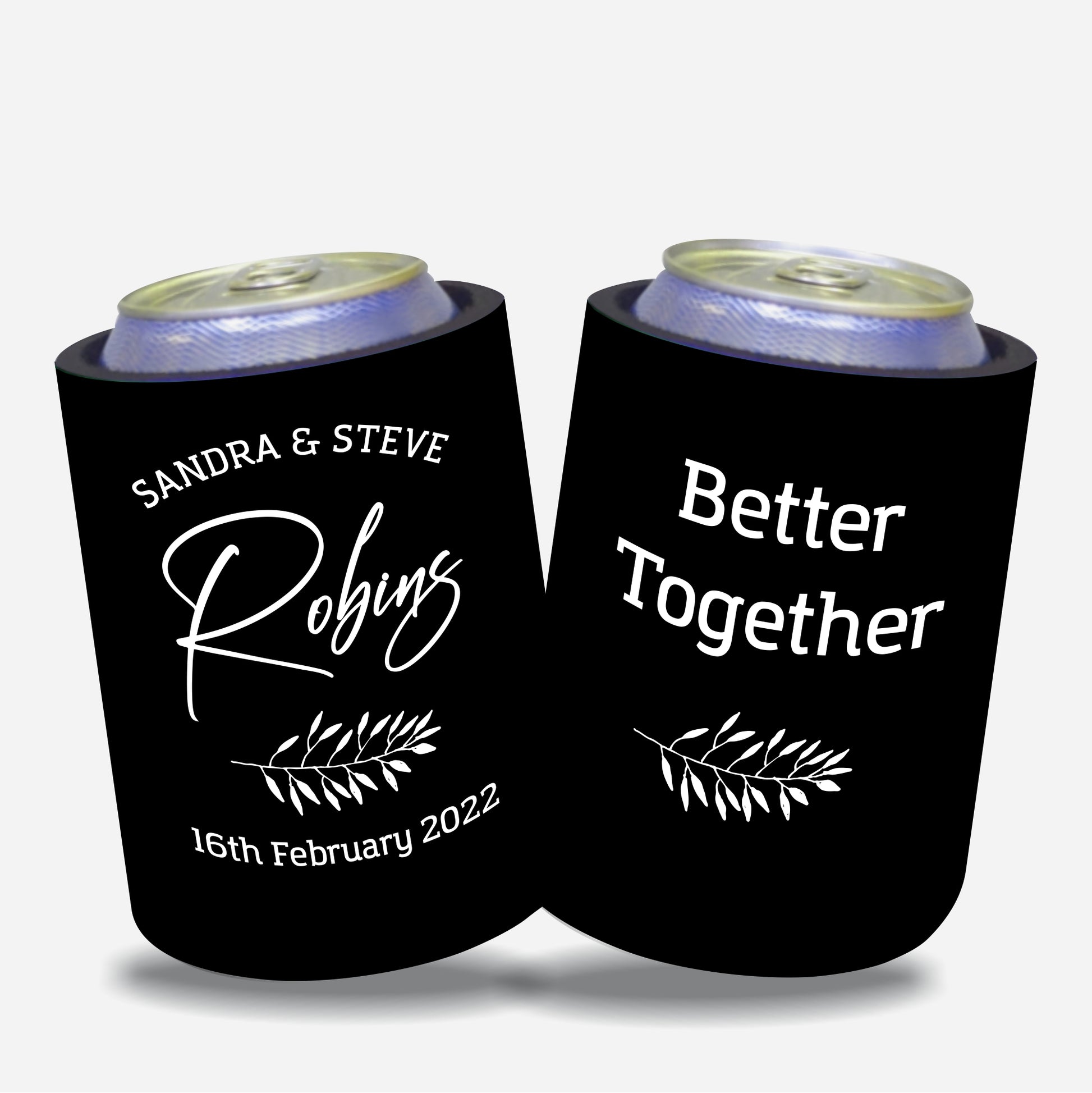 Personalised Stubby Holder Wedding 