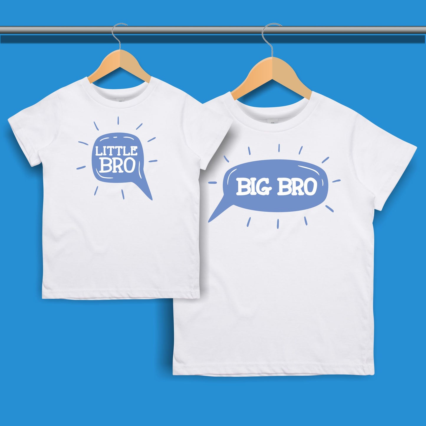 Dinosaur Big Brother Little Brother T-shirt for Boys