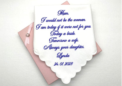 Wedding Gift Handkerchiefs