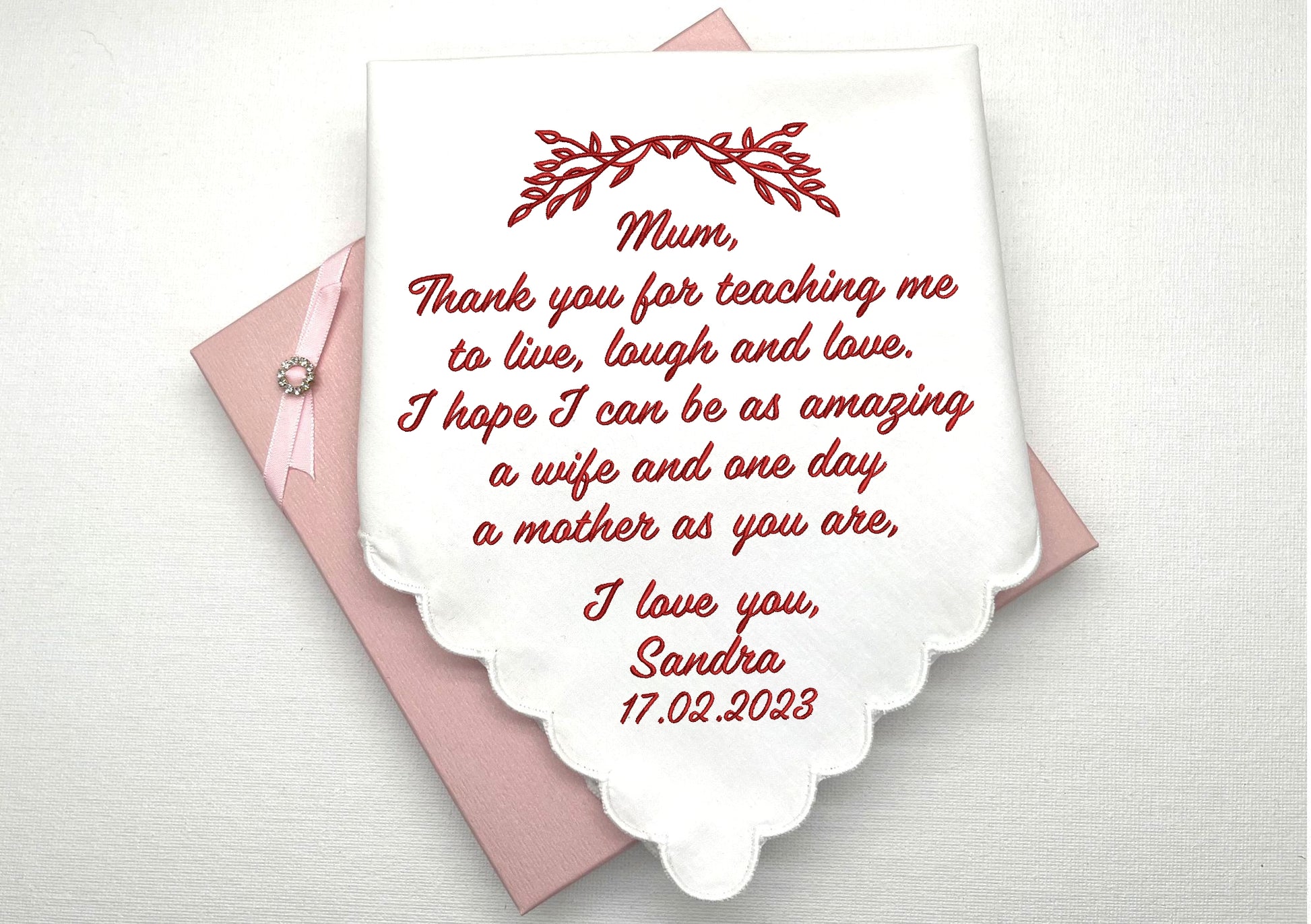 Wedding Gift Handkerchiefs