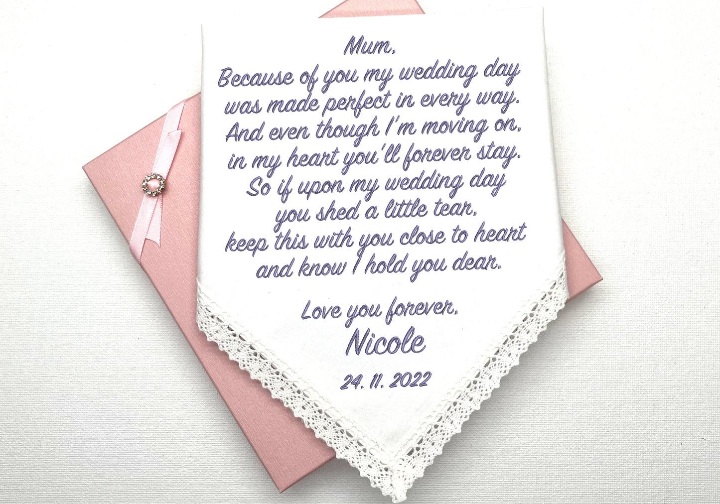 Wedding Gift Handkerchiefs