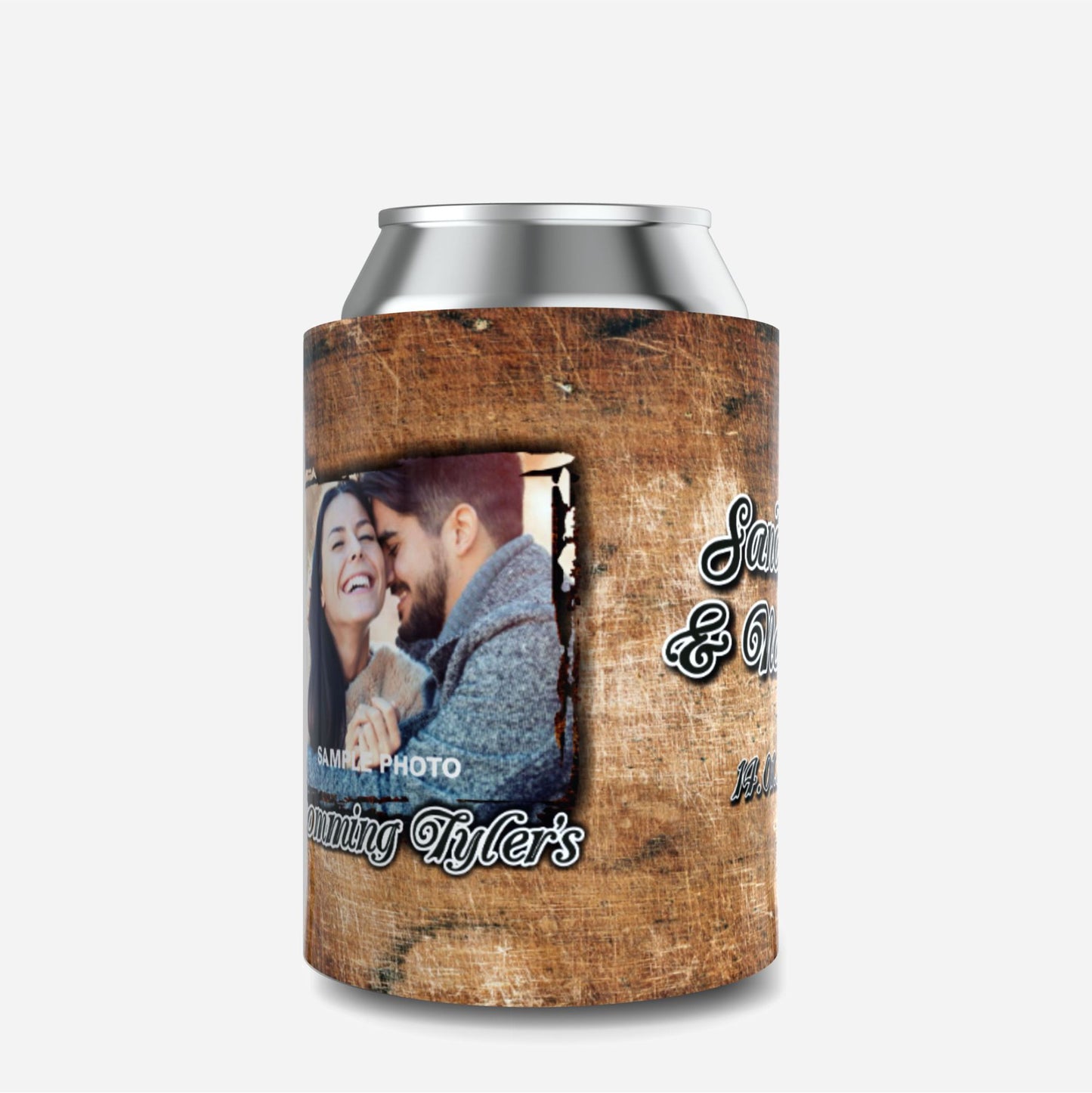 Personalised Stubby Holder Wedding 