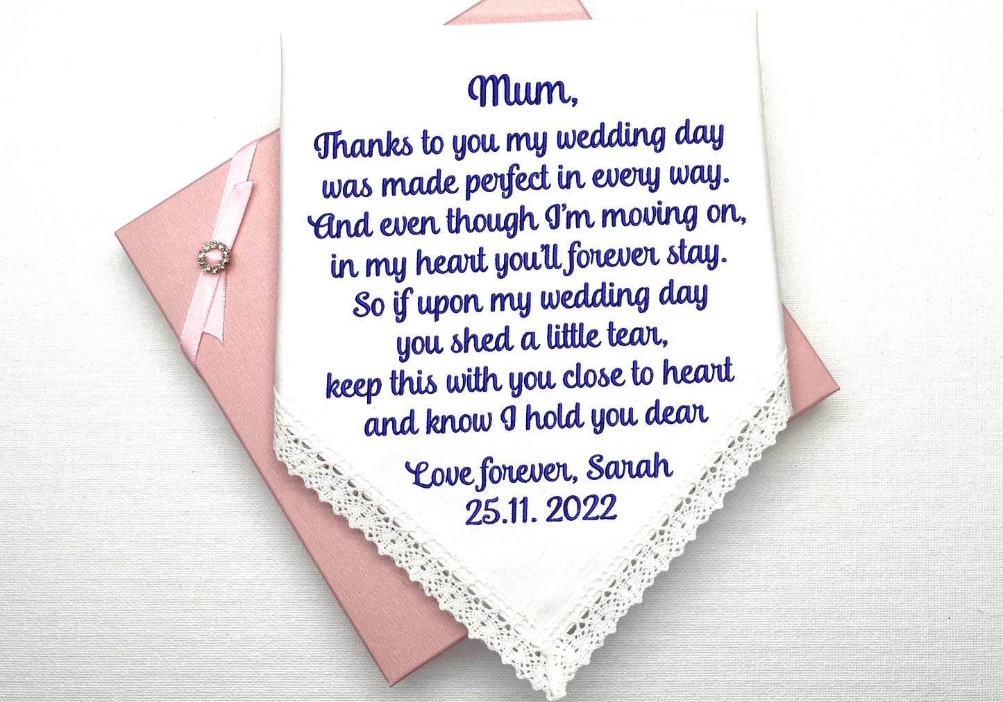 Wedding Gift Handkerchiefs