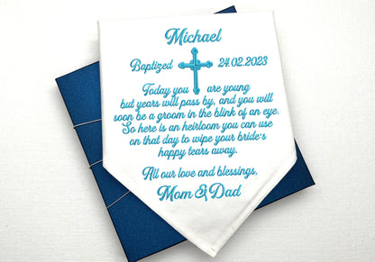 Embroidered Wedding Handkerchiefs #82