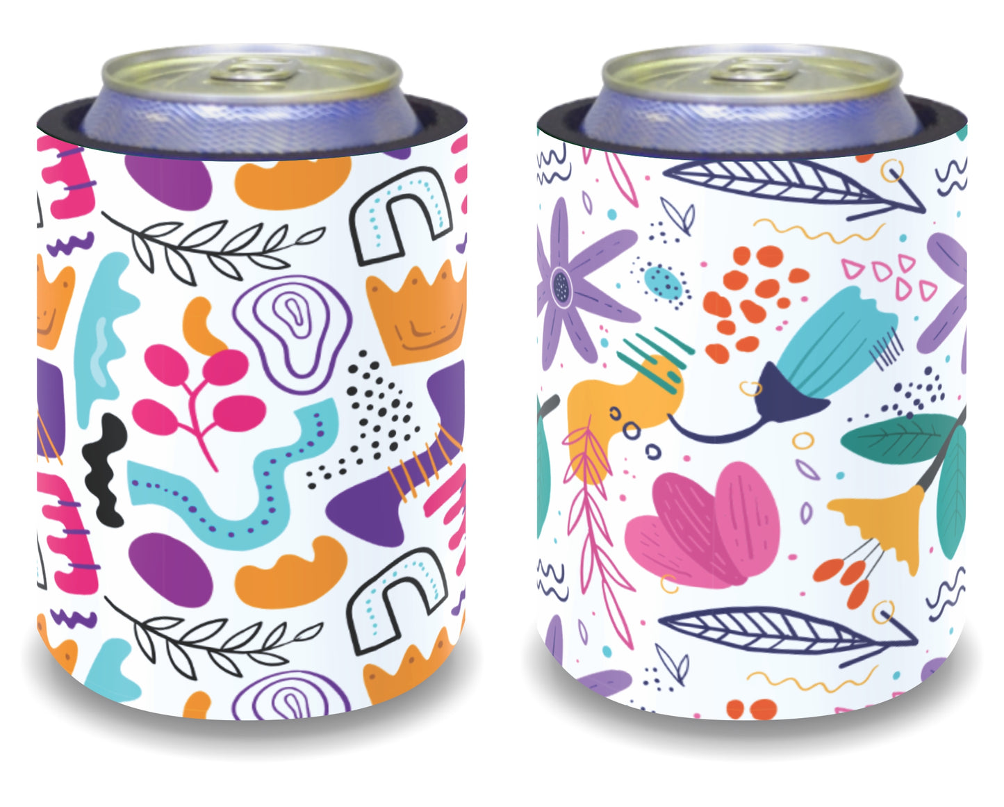 Stubby Holders for home. Set of 6. Full colour stubby holders. #010