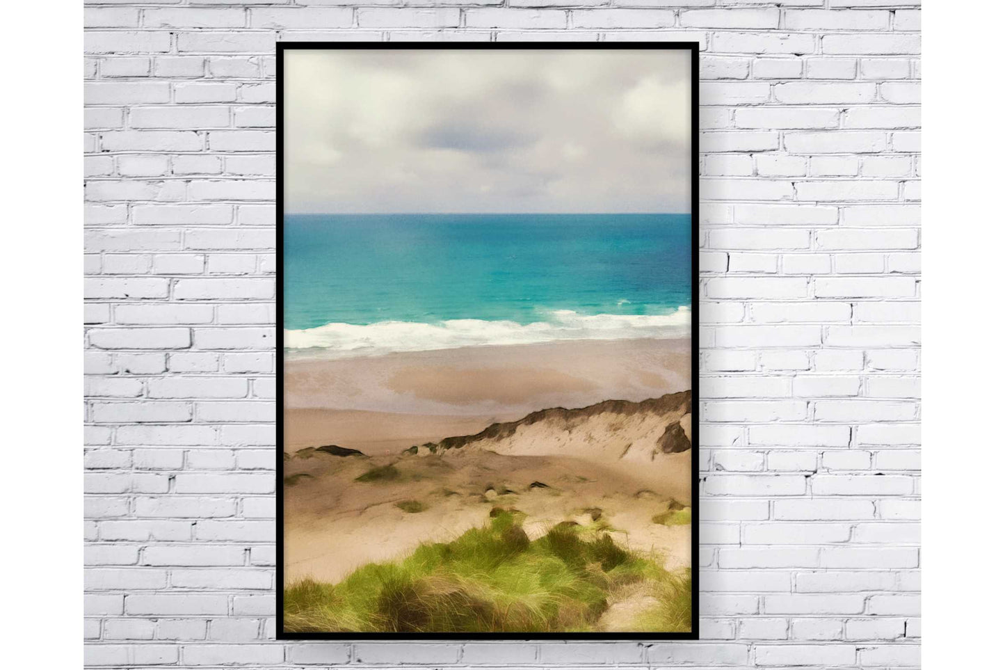 Set of 3 prints. Beach Ocean Wall Art. Watercolor Beach Prints.  Ocean Prints. Size A4. #0088