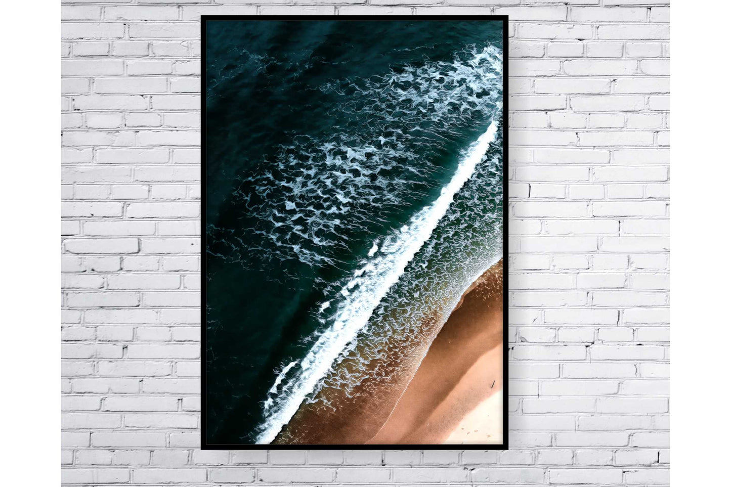 Set of 3 prints. Beach Ocean Wall Art. Watercolor Beach Prints.  Ocean Prints. Size A4. #0103