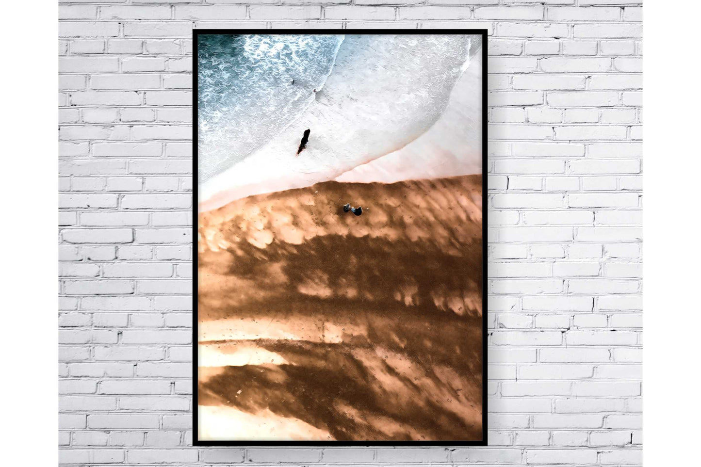 Set of 3 prints. Beach Ocean Wall Art. Watercolor Beach Prints.  Ocean Prints. Size A4. #0103