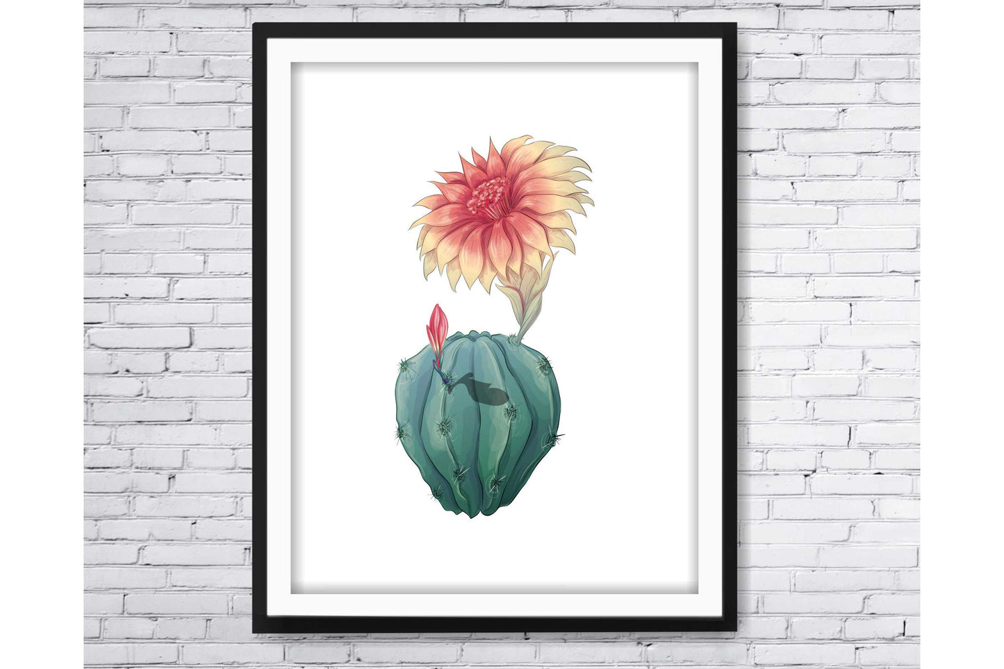 Floral and tropical floral wall art prints.