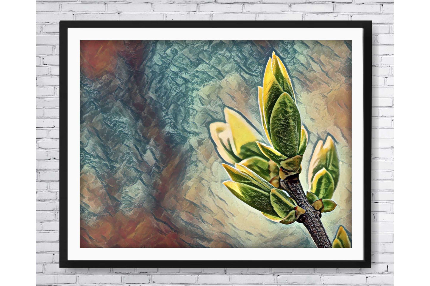 Floral and tropical floral wall art prints.