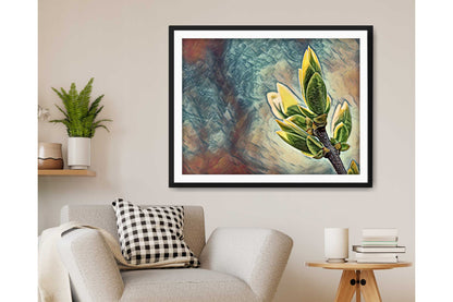 Floral and tropical floral wall art prints.