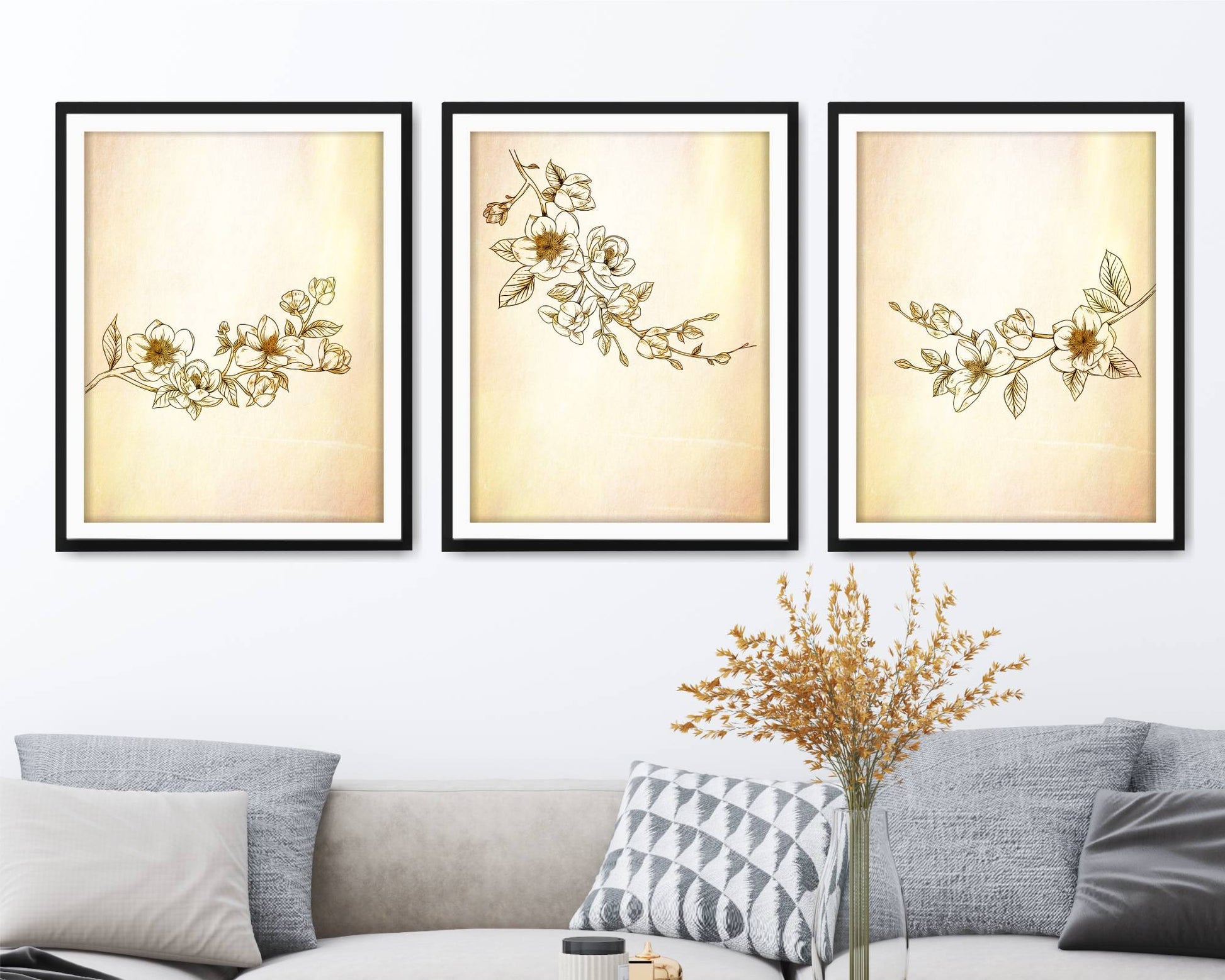 Floral and tropical wall art. Floral and tropical wall prints