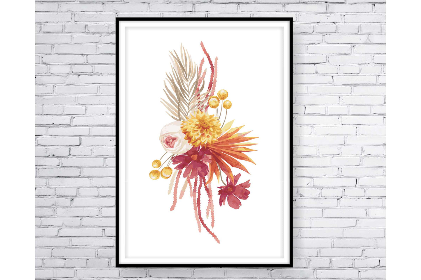 Floral and tropical wall art. Floral and tropical wall prints