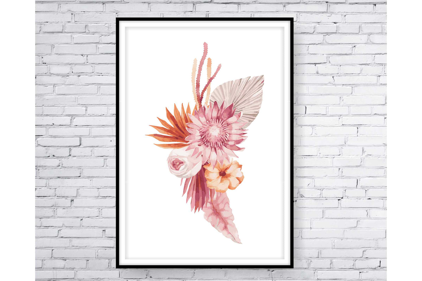 Floral and tropical wall art. Floral and tropical wall prints