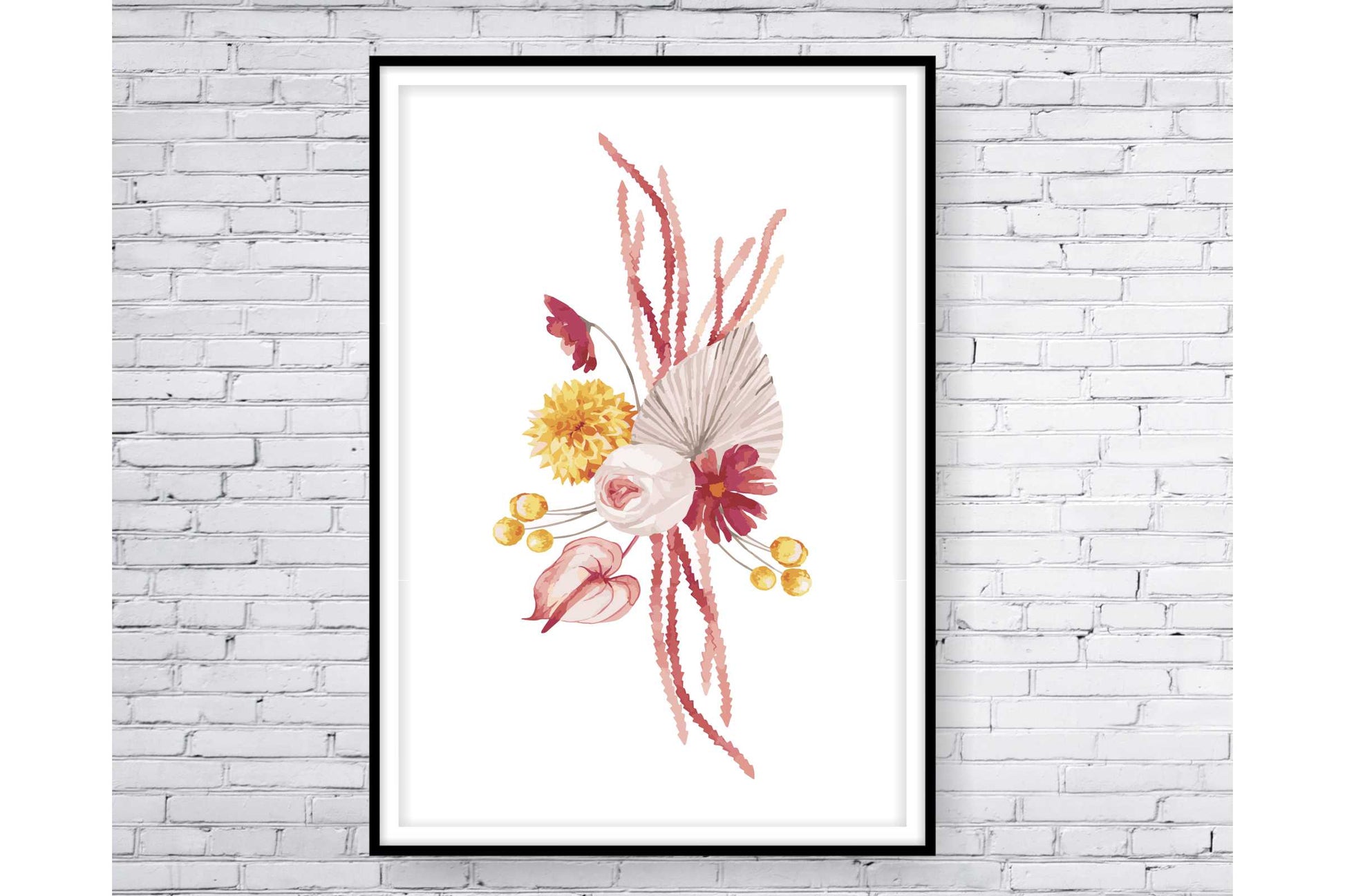 Floral and tropical wall art. Floral and tropical wall prints