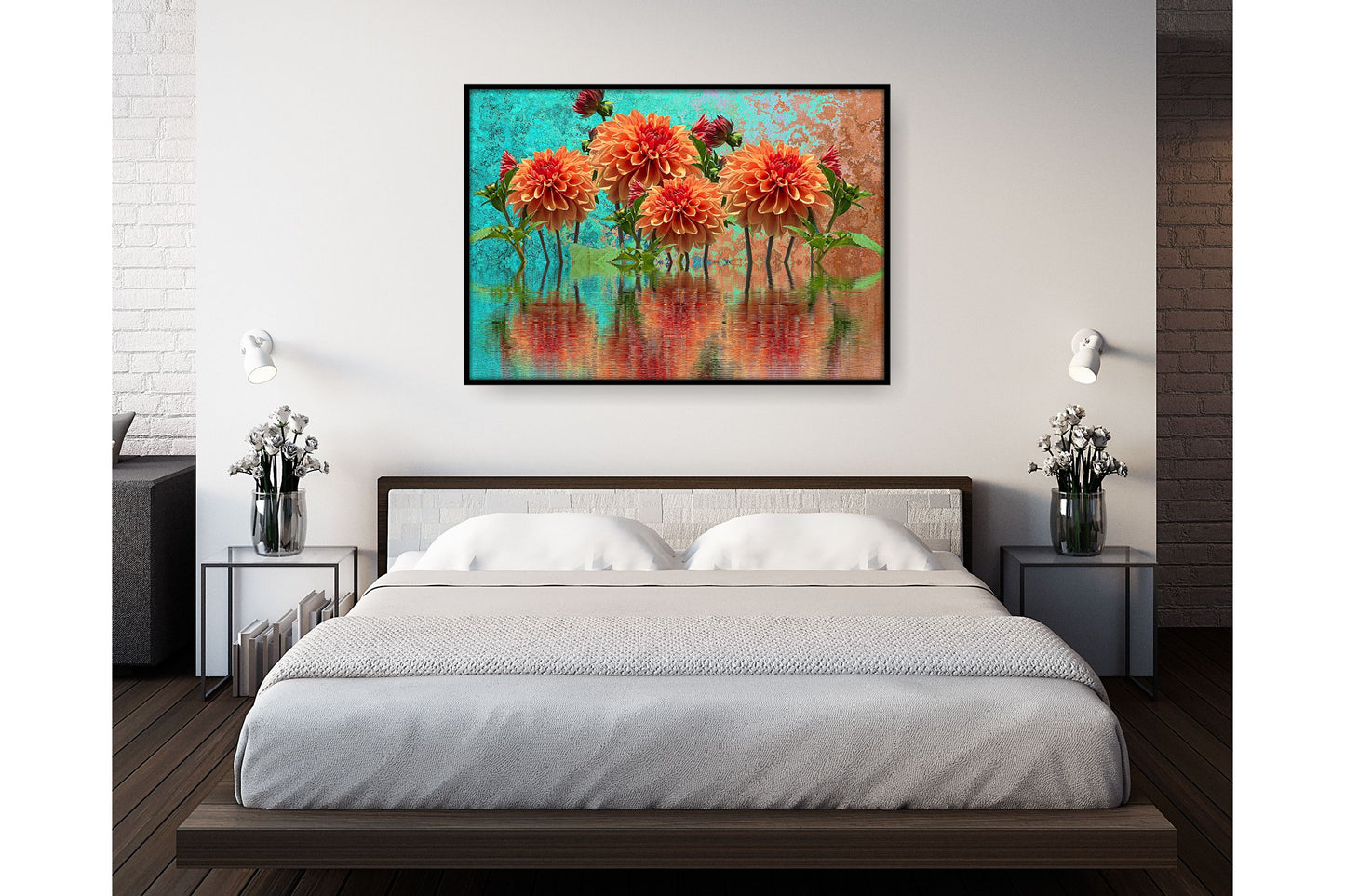 Floral and tropical wall art. Floral and tropical wall prints