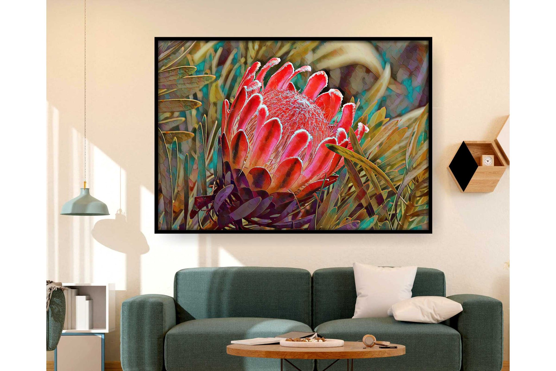 Floral and tropical floral wall art. Floral and tropical floral prints. 