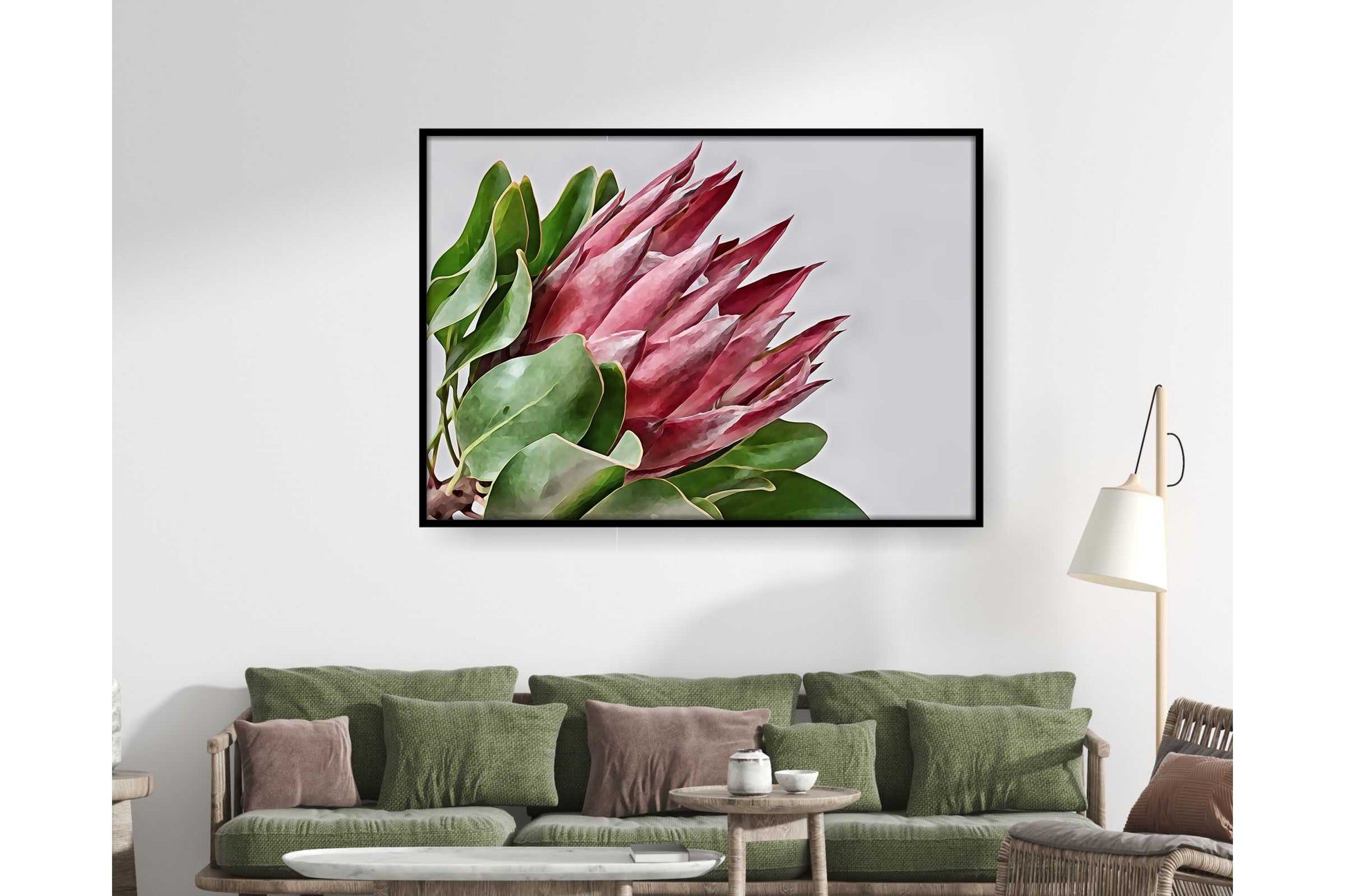 Floral and tropical floral wall art. Floral and tropical floral prints. 