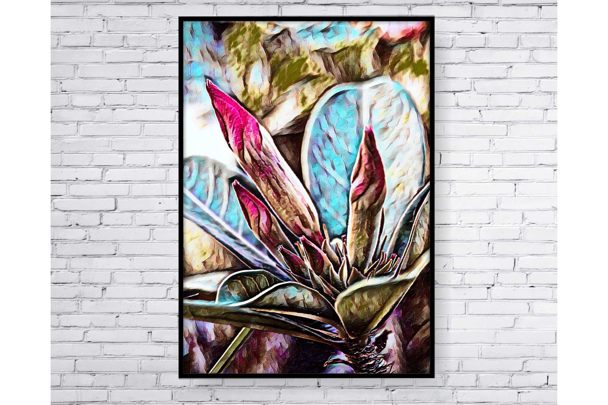 Floral and tropical floral wall art. Floral and tropical floral prints. 