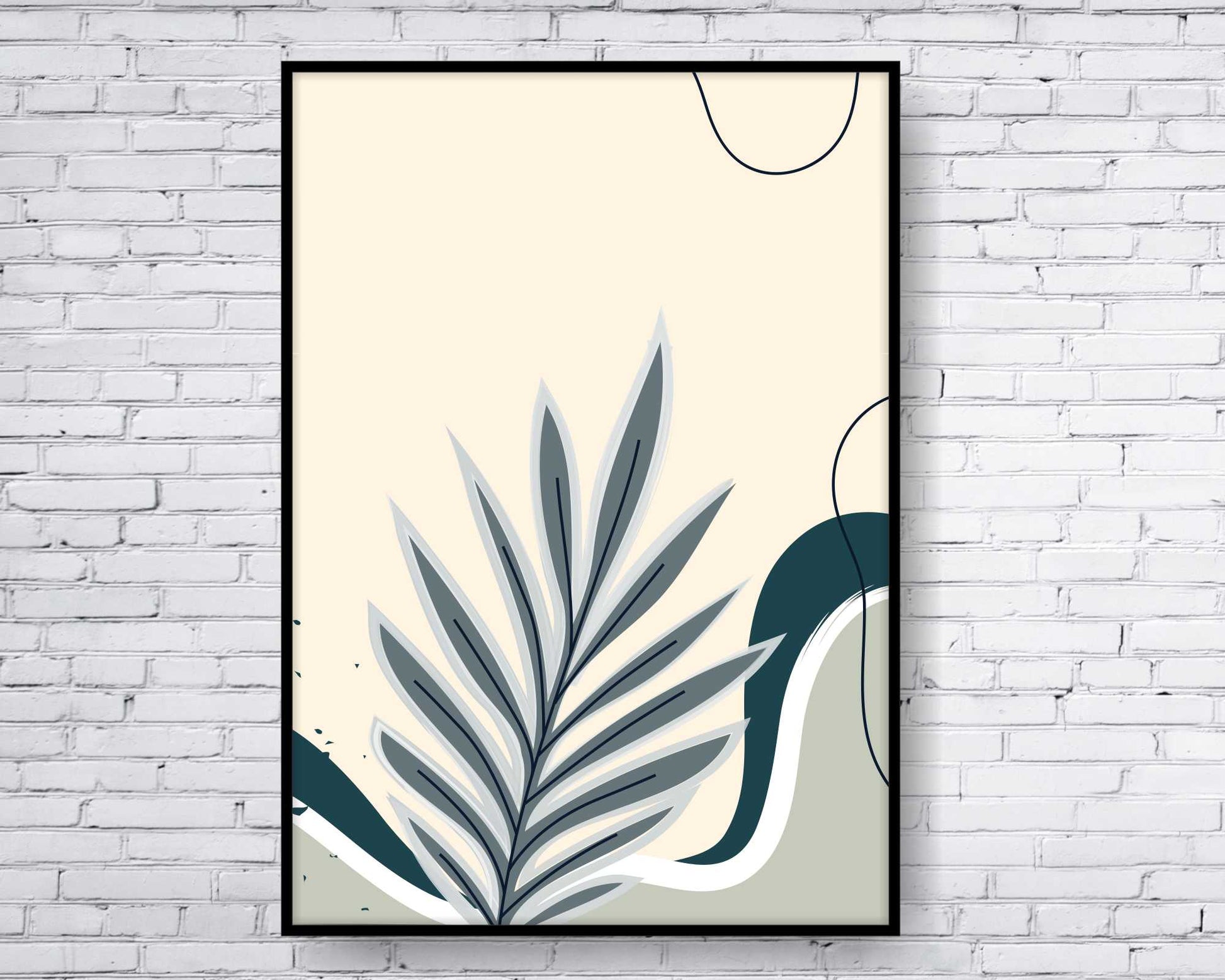 Floral and tropical floral wall art.