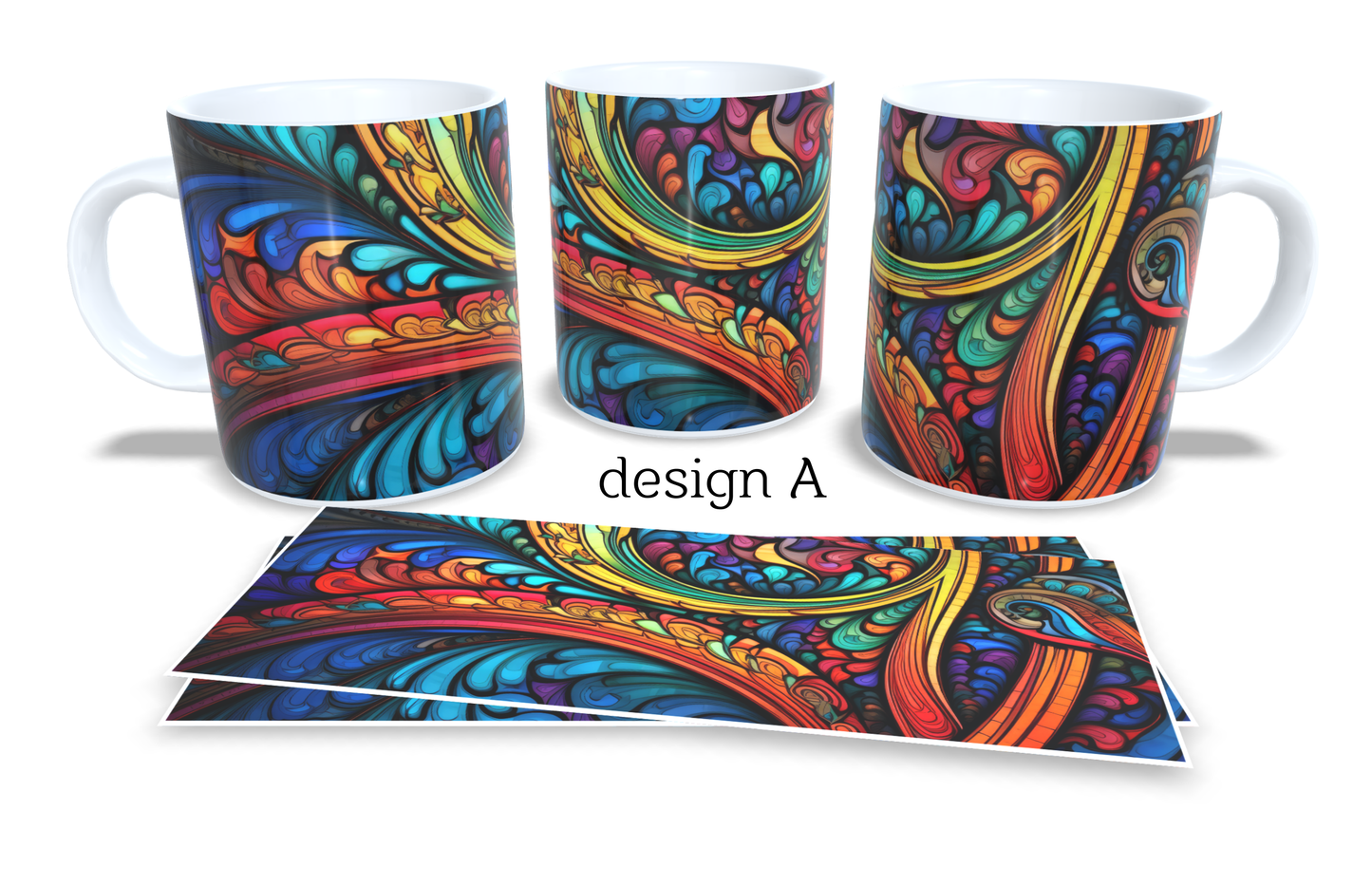 Colourfull Coffee and Tea Mug. Coffee Cup. Tea Mug. 