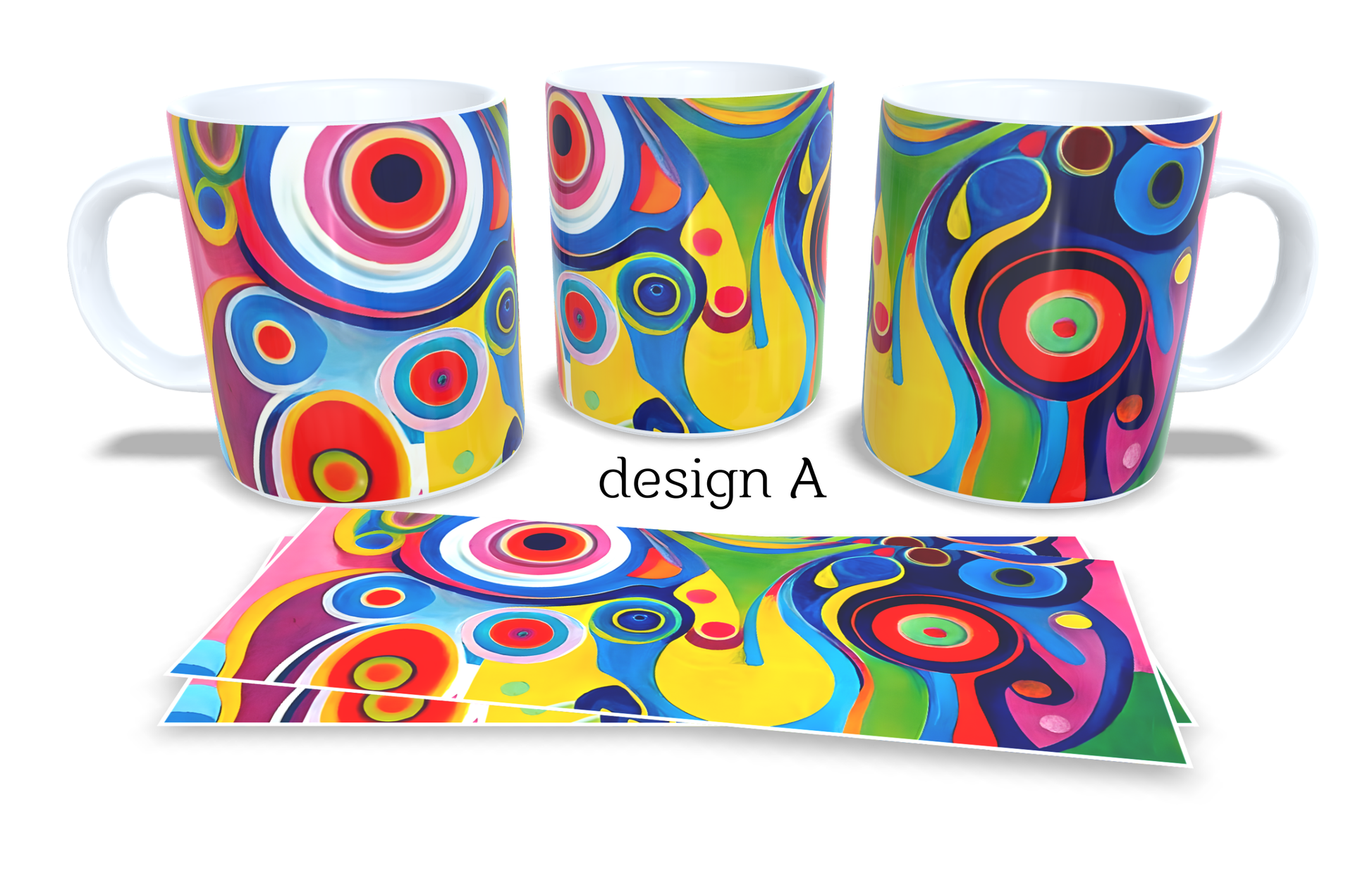 Colourfull Coffee and Tea Mug. Coffee Cup. Tea Mug. 