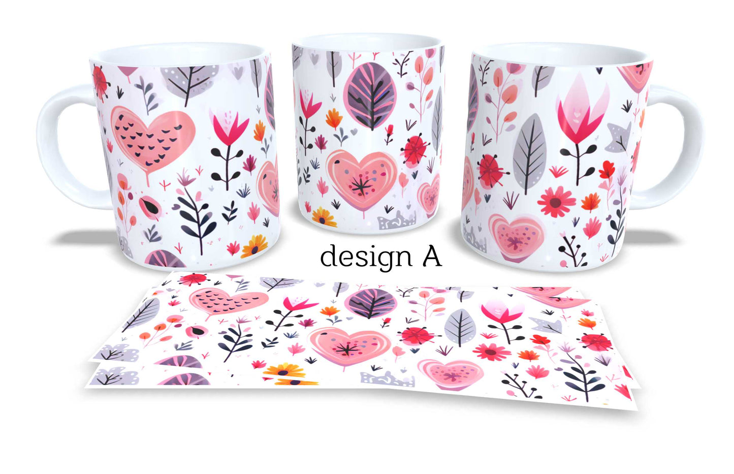 Set of 2 Coffee and Tea Mugs.