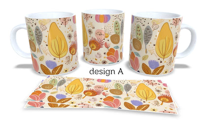 Set of 2 Coffee and Tea Mugs.