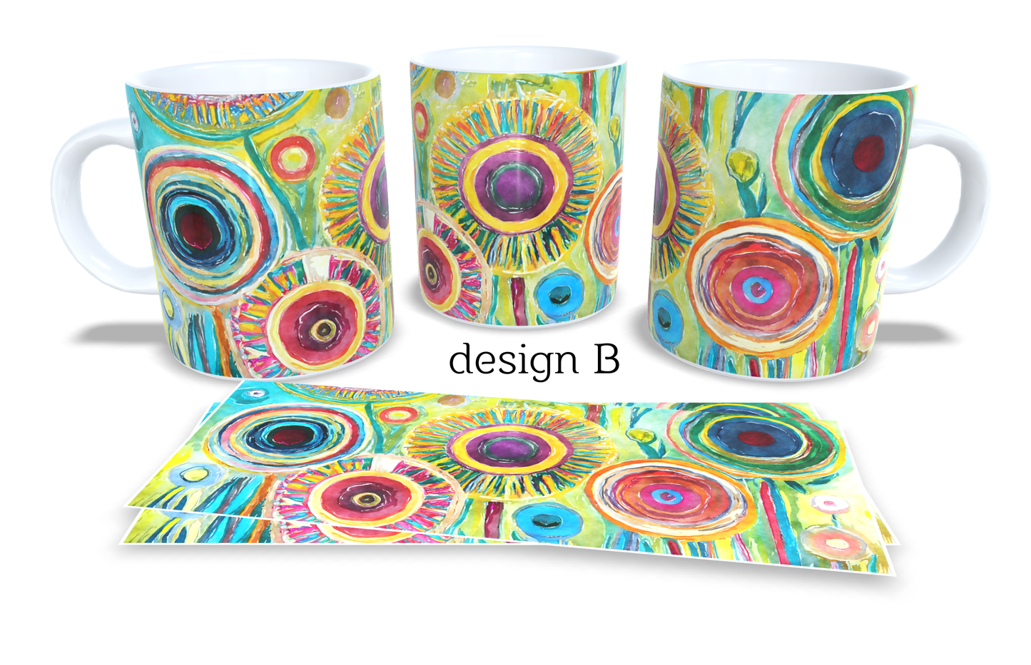 Colourfull Coffee and Tea Mug. Coffee Cup. Tea Mug. 