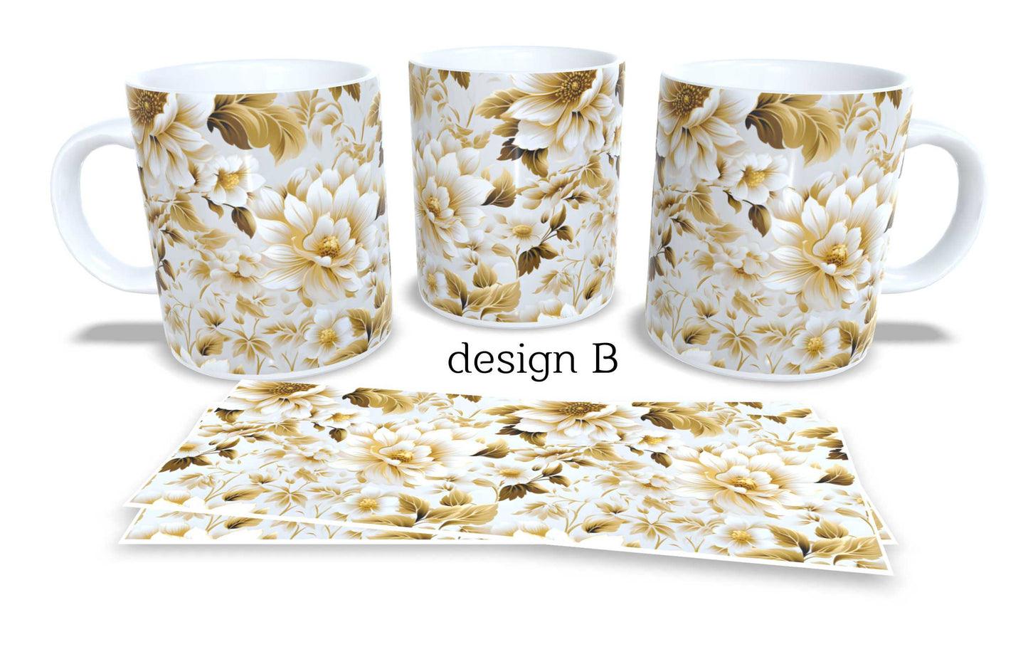 Set of 2 Coffee and Tea Mugs.