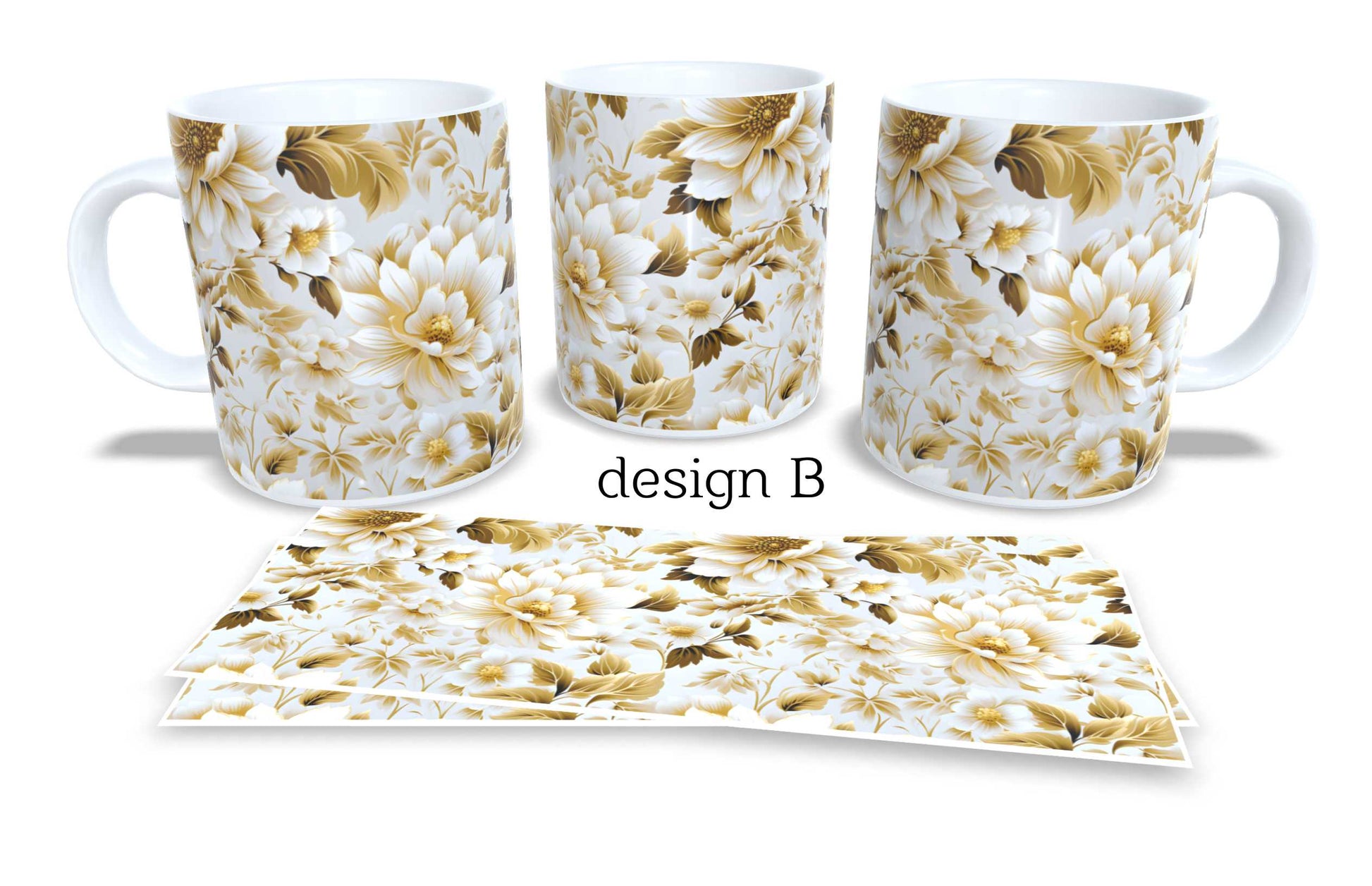 Set of 2 Coffee and Tea Mugs.