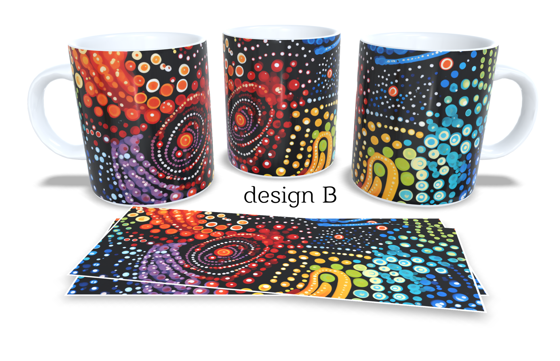 Colourfull Coffee and Tea Mug. Coffee Cup. Tea Mug. 