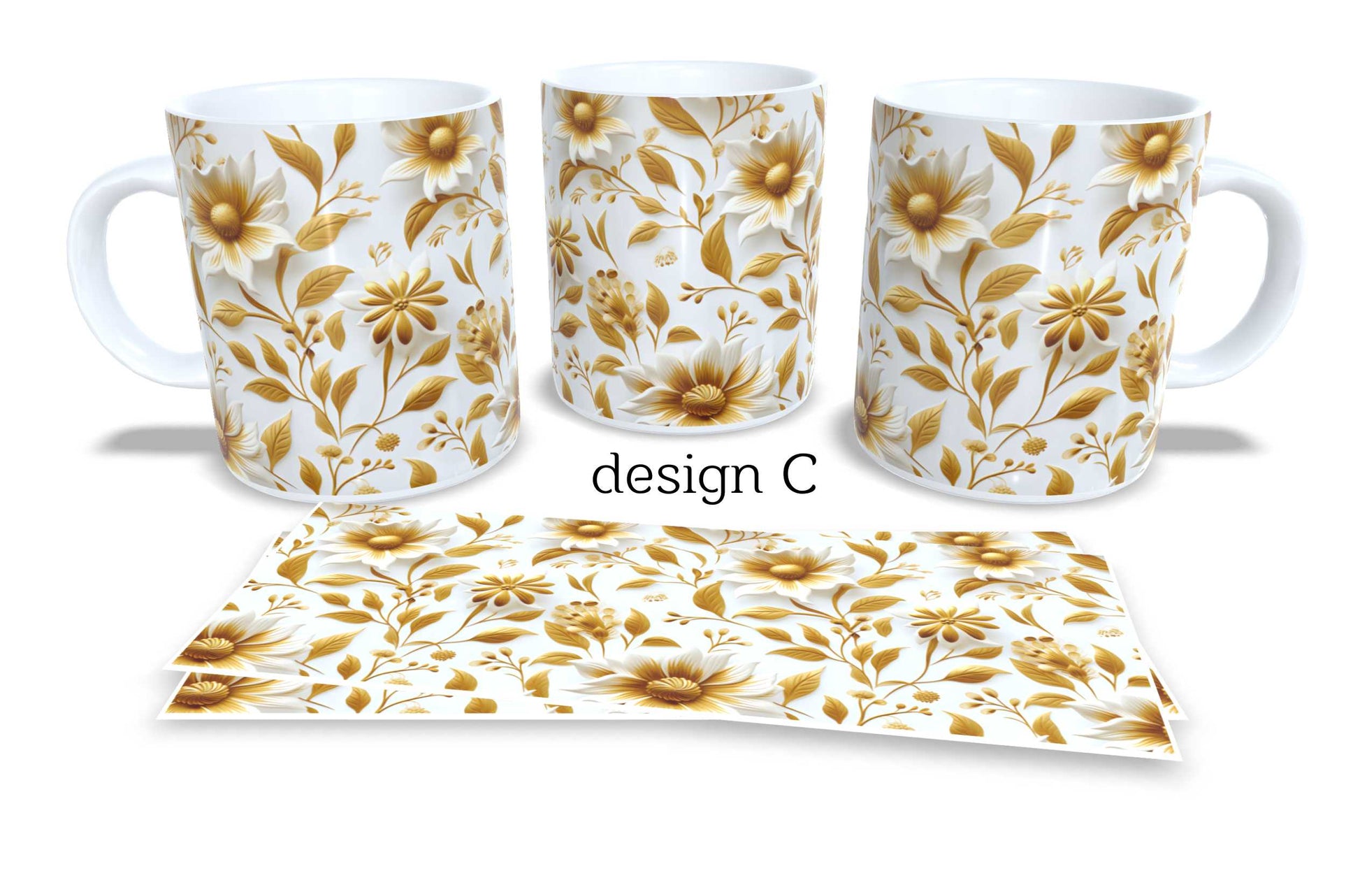 Set of 2 Coffee and Tea Mugs.