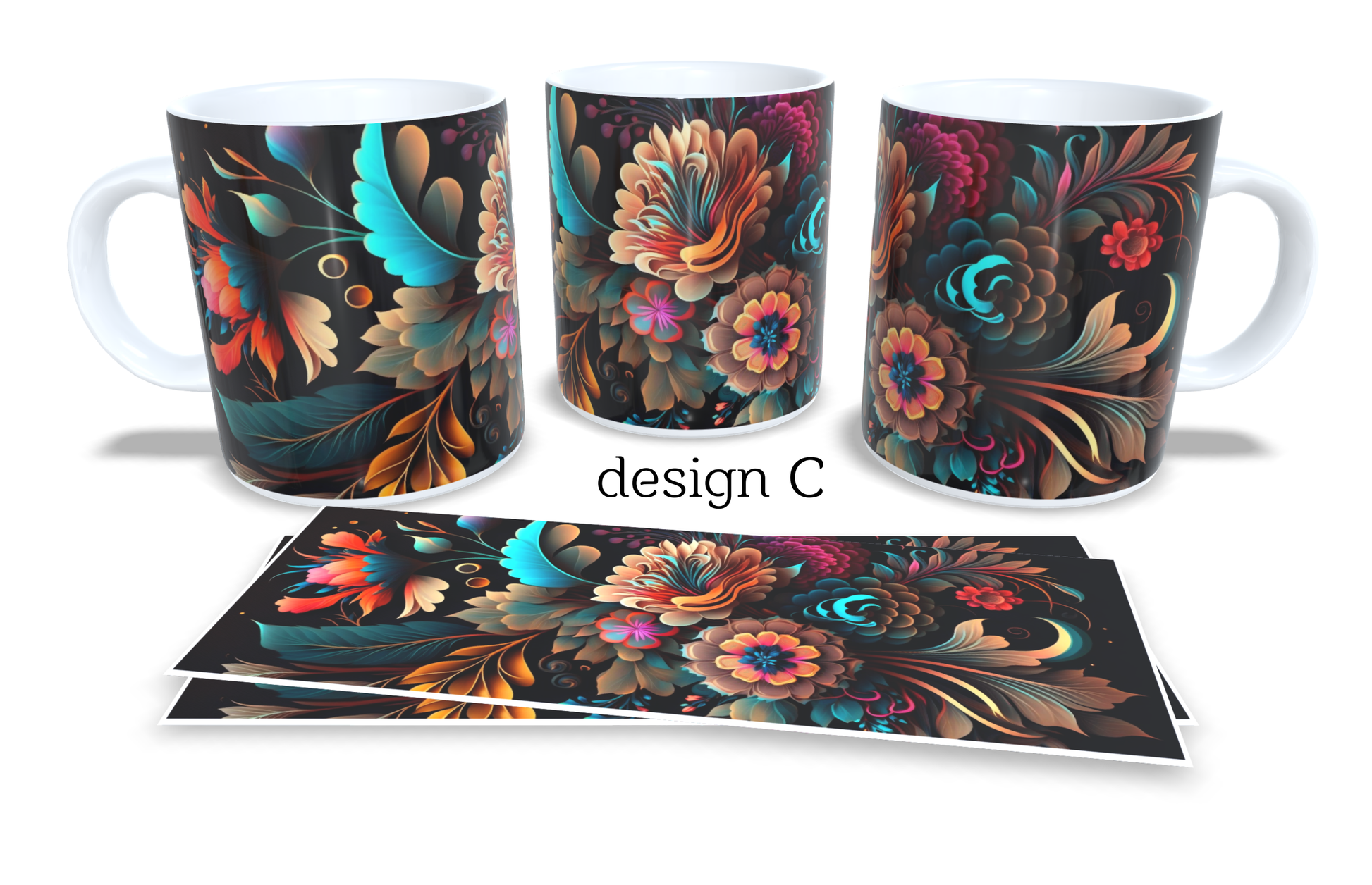 Colourfull Coffee and Tea Mug. Coffee Cup. Tea Mug. 