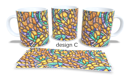 Colourfull Coffee and Tea Mug. Coffee Cup. Tea Mug. 