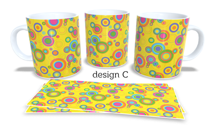 Colourfull Coffee and Tea Mug. Coffee Cup. Tea Mug. 