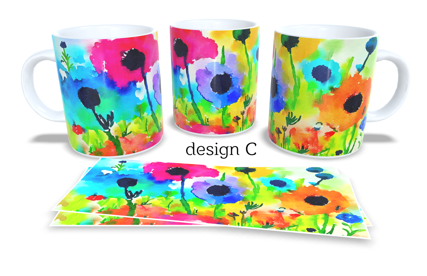 Colourfull Coffee and Tea Mug. Coffee Cup. Tea Mug. 