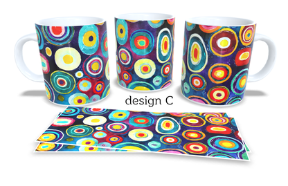 Colourfull Coffee and Tea Mug. Coffee Cup. Tea Mug. 