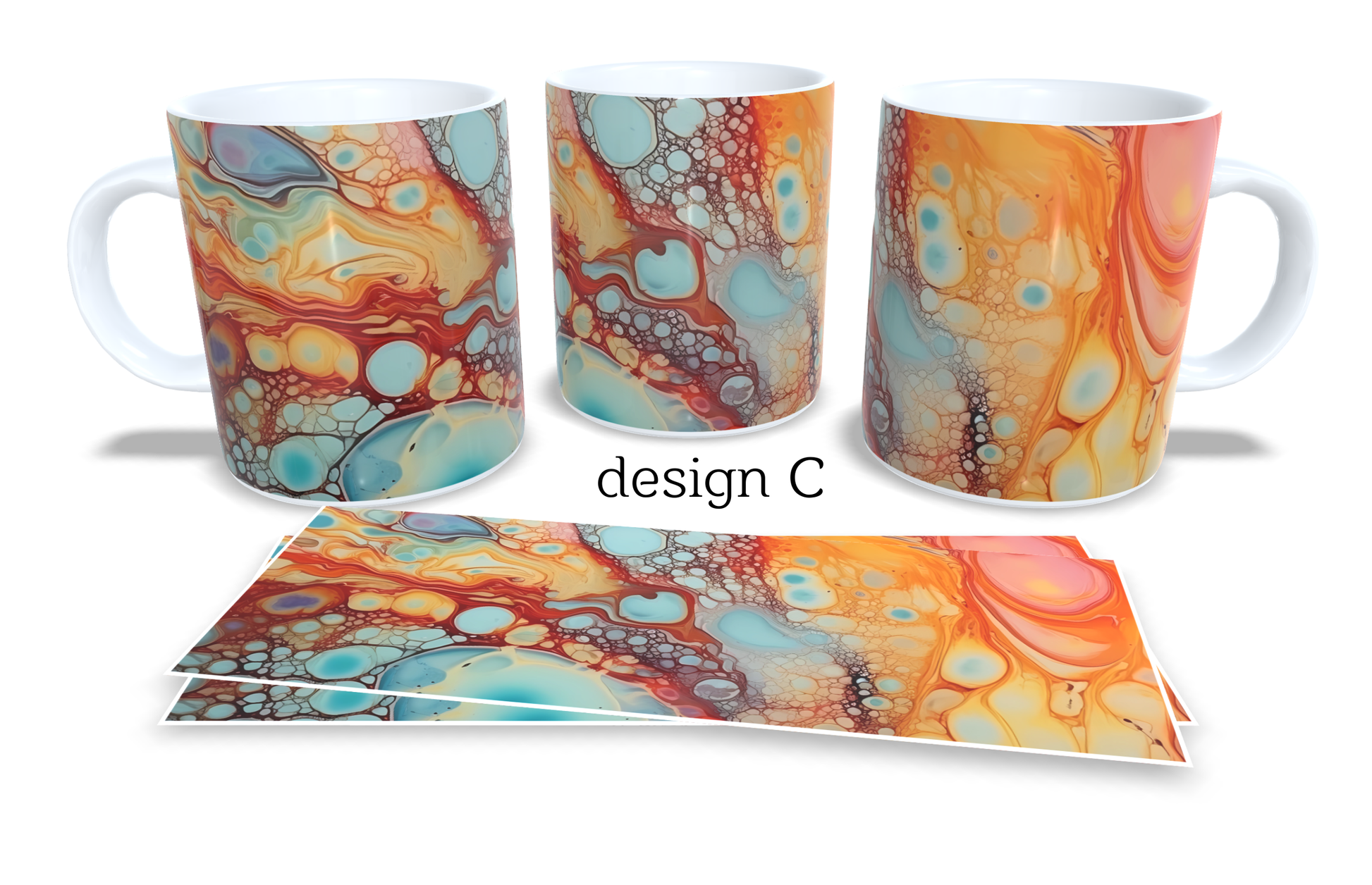 Colourfull Coffee and Tea Mug. Coffee Cup. Tea Mug. 