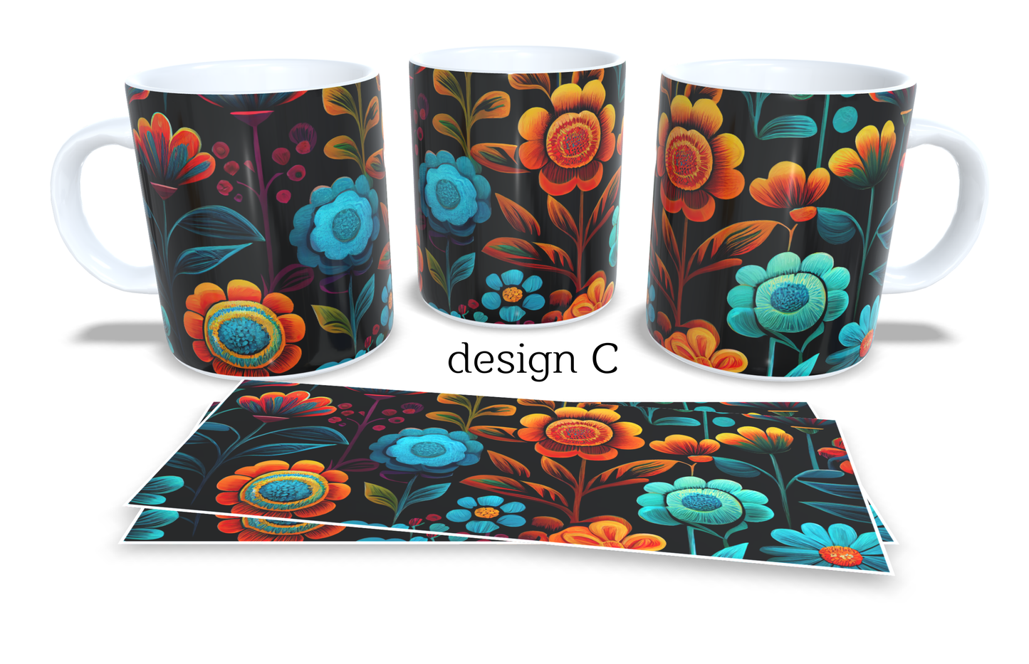 Colourfull Coffee and Tea Mug. Coffee Cup. Tea Mug. 